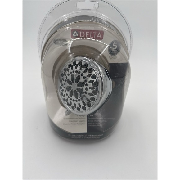 Delta Other - Delta 75551 Five Spray Massage Shower Head Chrome Faucet